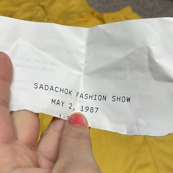 Vintage 1987 3 pc top skirt and cardigan coat set - Picture 14 of 14